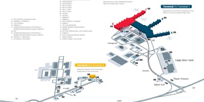 Прага терминал аэропорта карте